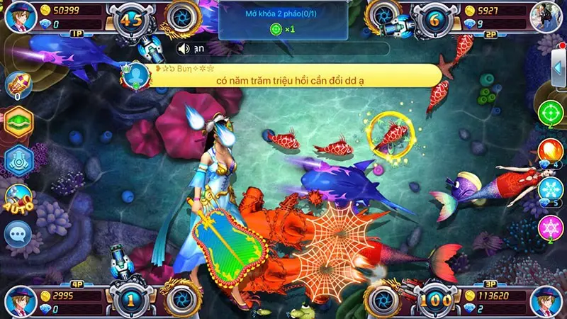 Giao diện sân chơi cực kỳ bắt mắt với hình ảnh 3D chuyên nghiệp