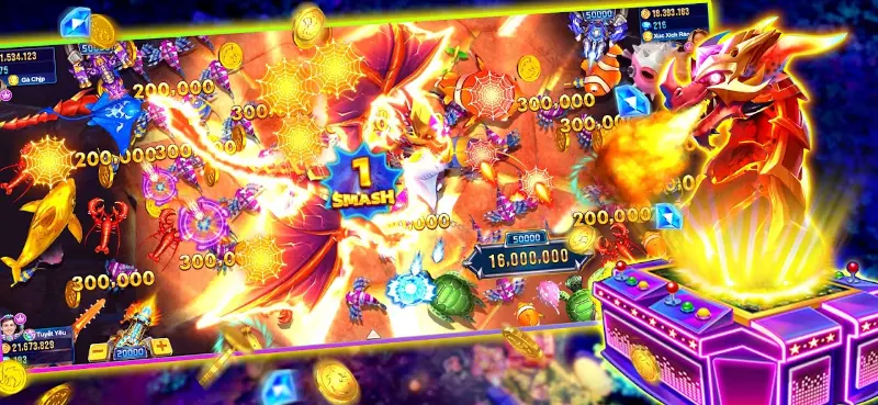 Phần thưởng tại tựa game cực kỳ lớn và xanh chín