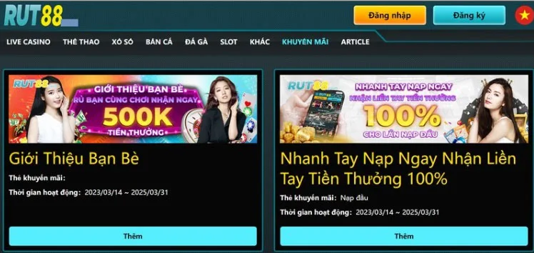 Chương Trình Chào Mừng Thành Viên Đăng Ký Mới