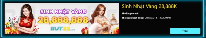 Khuyến mãi thưởng ngày sinh