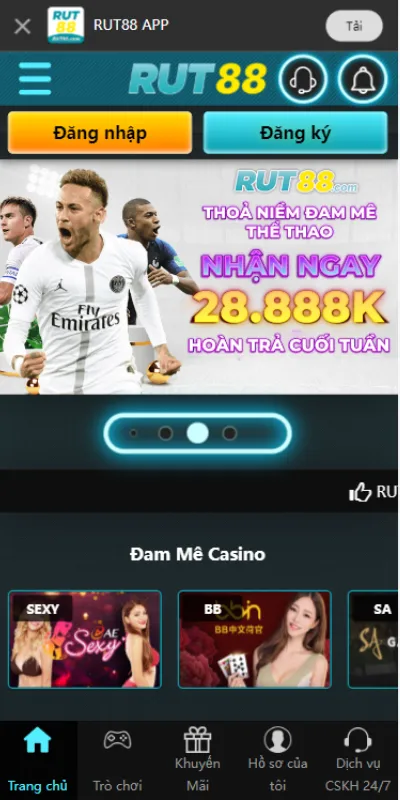 link tải app